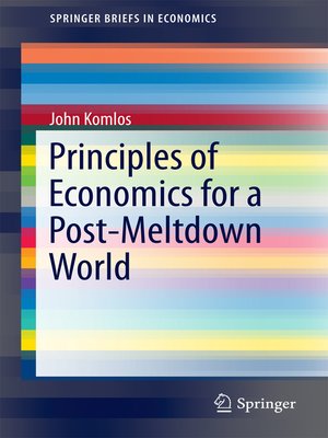 cover image of Principles of Economics for a Post-Meltdown World